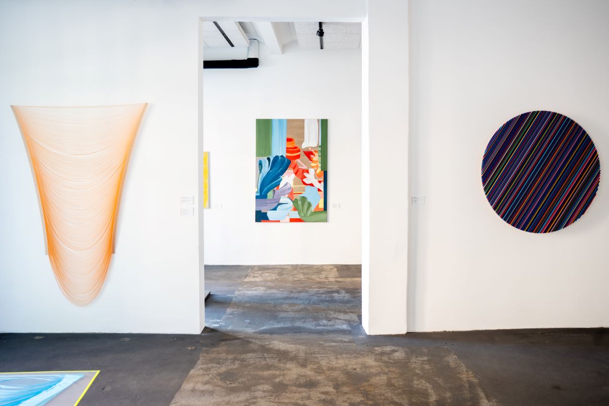 Blick in die Ausstellung signatures