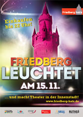Friedberg leuchtet am 15.11.2014